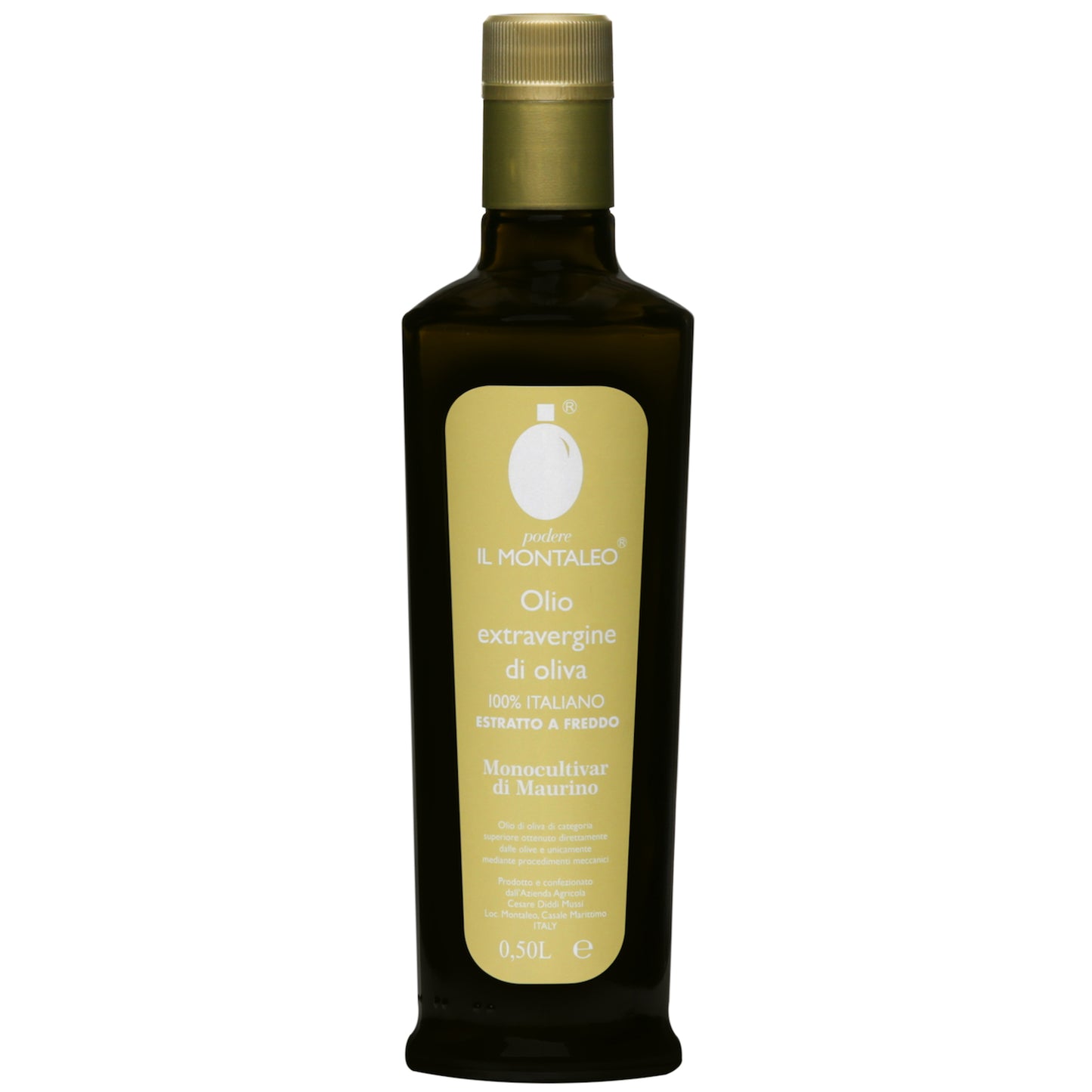 Olio Extravergine di Oliva Monocultivar di Maurino - 0,50 Lt.