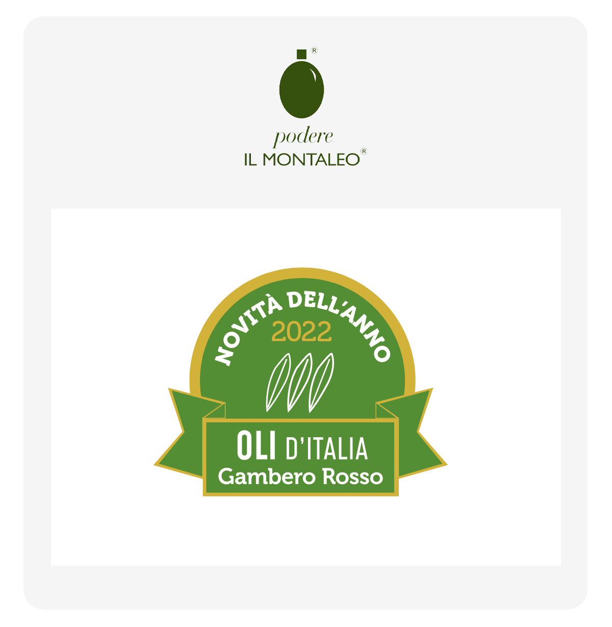 Olio Extravergine di Oliva Monocultivar di Leccio del Corno - 0,50 Lt.