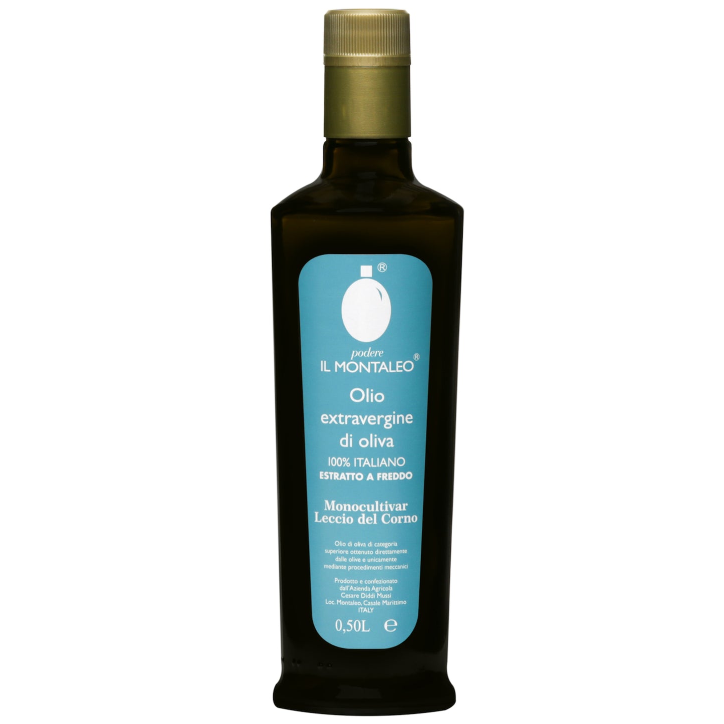 Leccio del Corno Monocultivar Extra Virgin Olive Oil - 0,50 Lt.