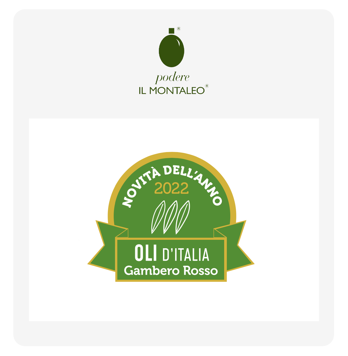 Leccio del Corno Monocultivar Extra Virgin Olive Oil - 0,50 Lt.