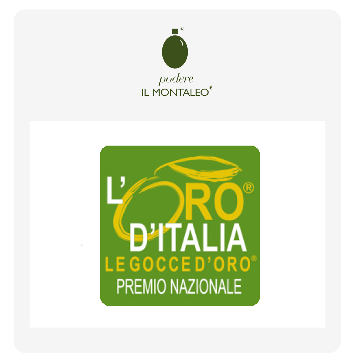 Olio Extravergine di Oliva Monocultivar di Lazzero - 0,50 Lt.